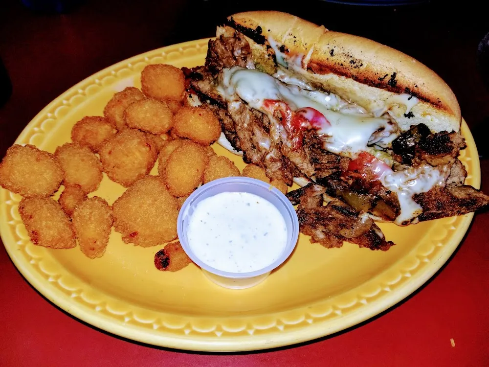Philly Cheesesteak with Cheddar